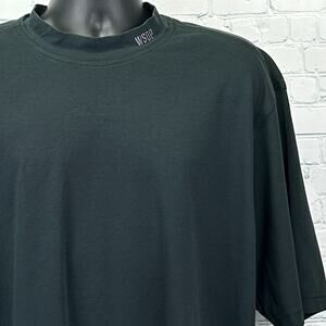 WSOP World Series of Poker Mock Neck T Shirt Gambler Black Tehama Mens 2XL XXL